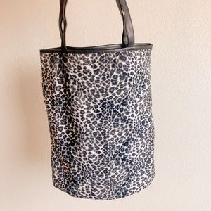 CHEETAH FUZZY BAG
